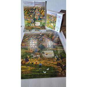 Buffalo SECRET PASSAGE INN Jigsaw Puzzle 300 large pieces Charles Wysocki